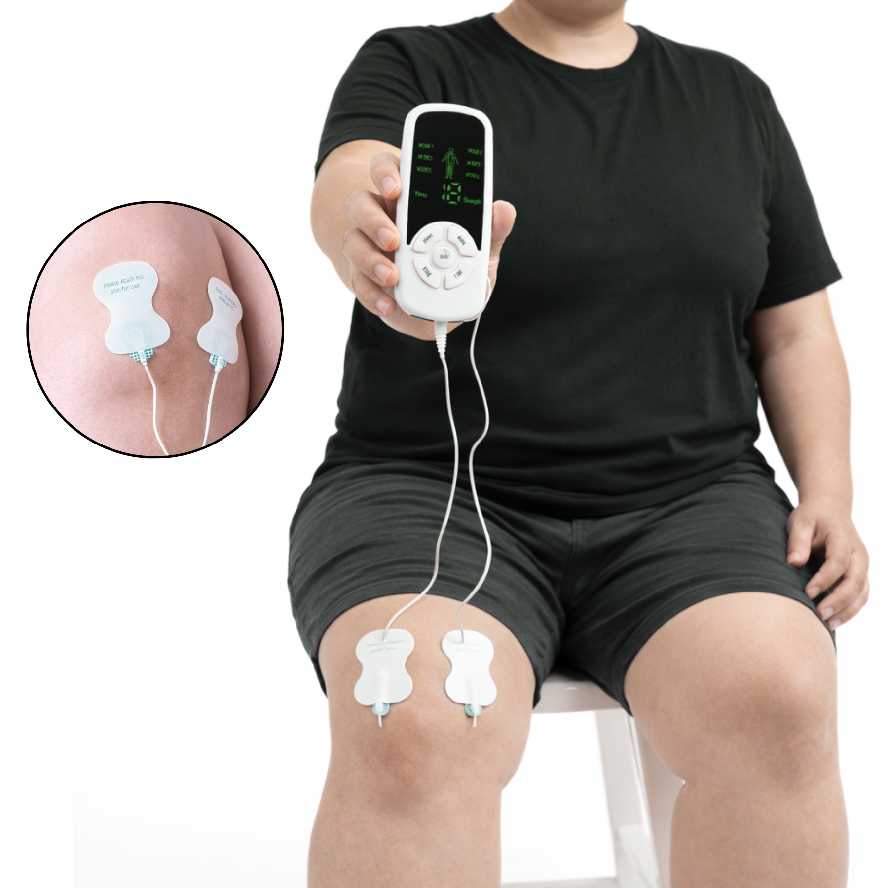 Patellaplus™ - Plus-size TENS Muscle Therapy Device