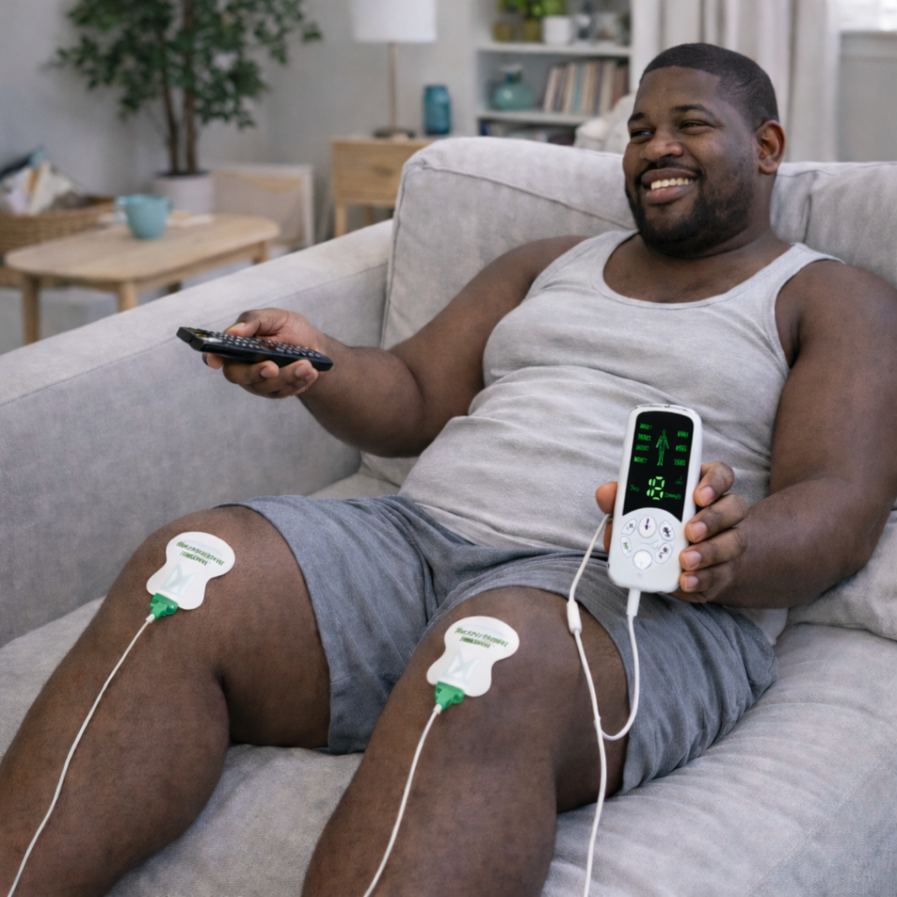 Patellaplus™ - Plus-size TENS Muscle Therapy Device