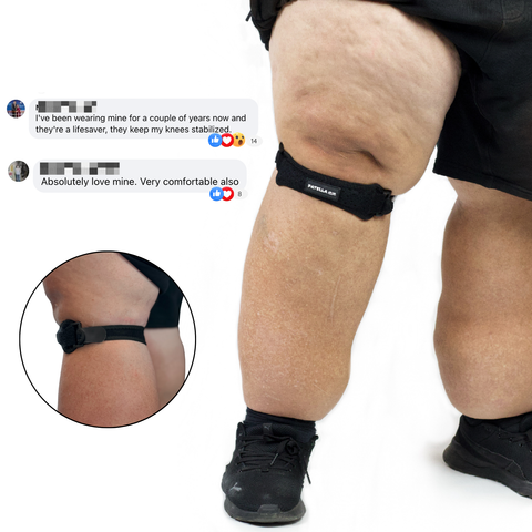 Patellaplus™ - Patellar Plus-size Tendon Strap