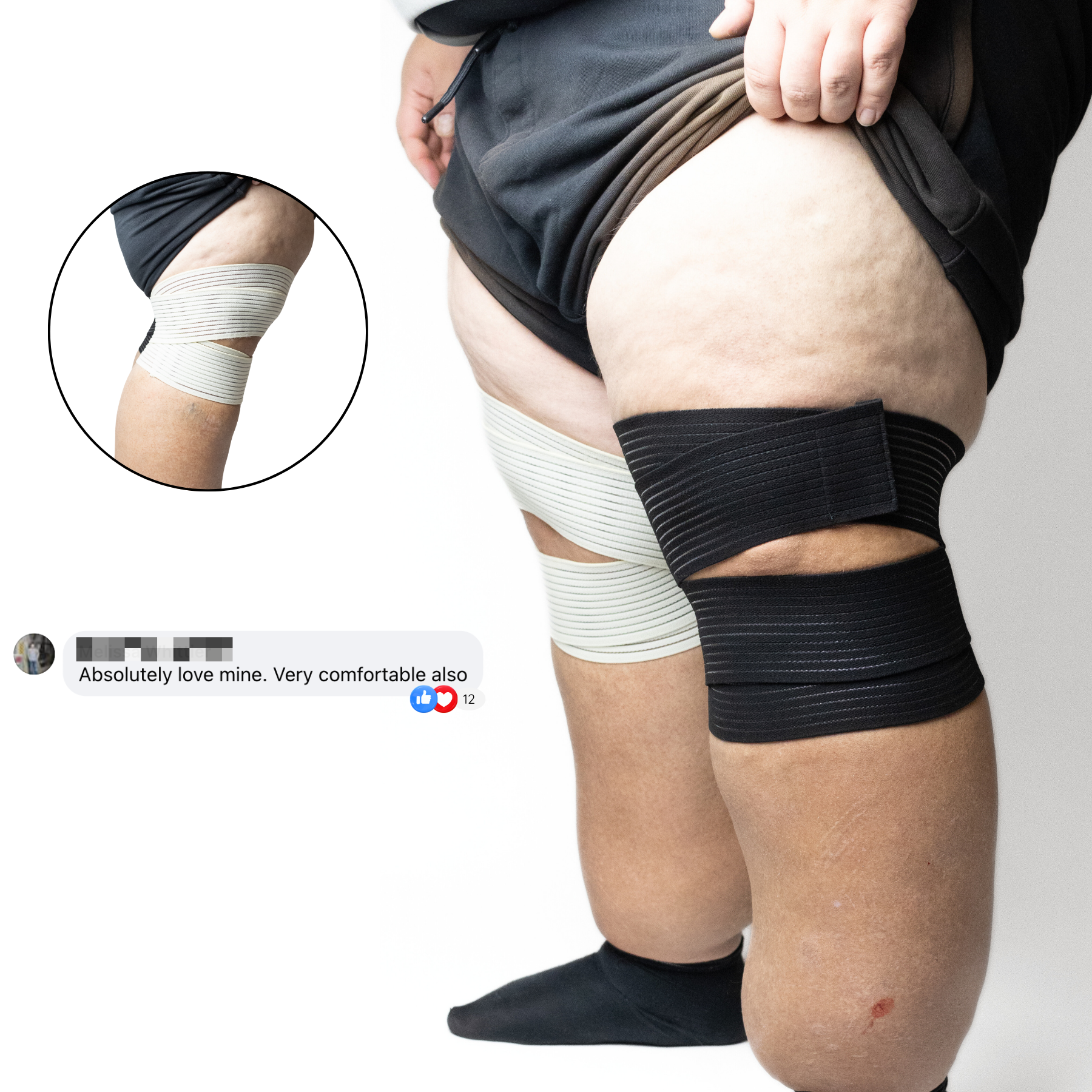 Patellaplus™ - Plus-size Knee Wraps